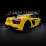 Installed dry carbon fibre V Style rear diffuser on Audi R8 V10 Gen 2