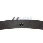 Close-up of BMW M8 dry pre-preg carbon fibre front splitter