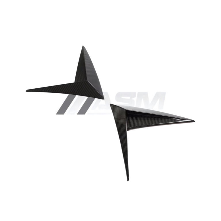 Pre-preg carbon fibre front fender side air vents for Lamborghini Urus – ASM Performance lightweight carbon styling upgrade
