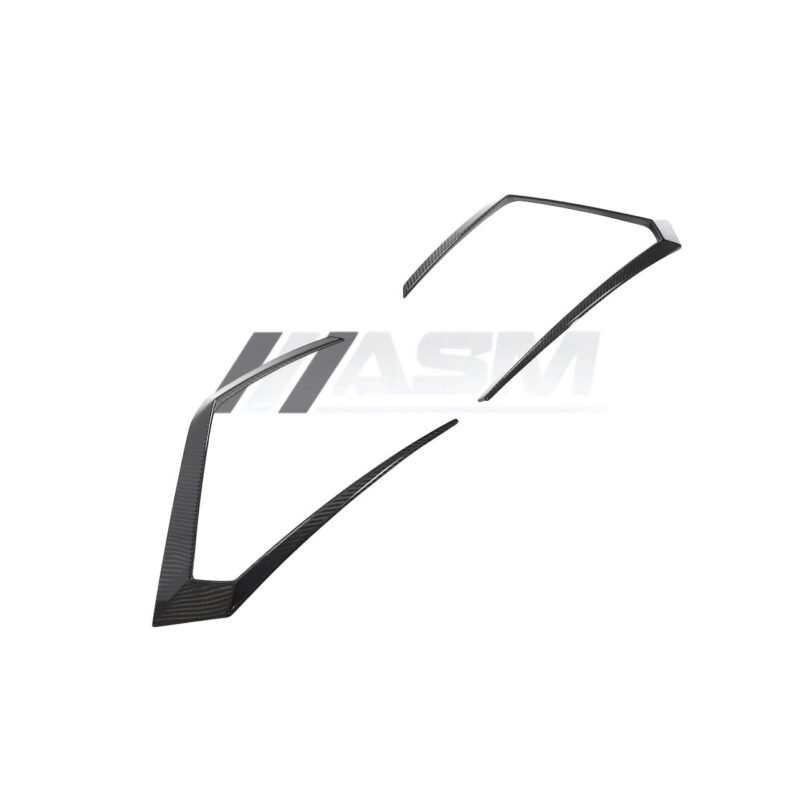 Pre-preg carbon fibre rear bumper canards for Lamborghini Urus – ASM Performance aerodynamic upgrade with OEM fitment