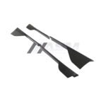 Dry pre-preg carbon fibre side skirts for McLaren 570GT, 570S, and 540C – ASM Performance lightweight rocker extensions
