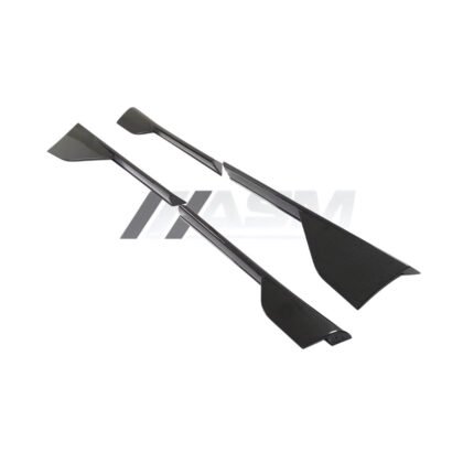 Dry pre-preg carbon fibre side skirts for McLaren 570GT, 570S, and 540C – ASM Performance lightweight rocker extensions