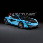 Installed dry pre-preg carbon fibre side skirts on McLaren 570S – ASM Sports Tech lightweight rocker extensions