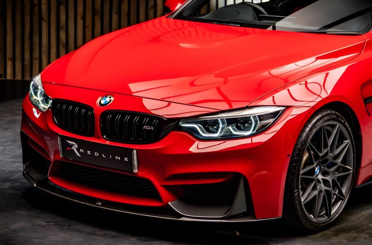 BMW M4 F82/F83 CARBON FIBRE FRONT LIP SPLITTER - MP STYLE