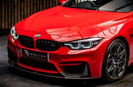 BMW M4 F82/F83 CARBON FIBRE FRONT LIP SPLITTER - MP STYLE