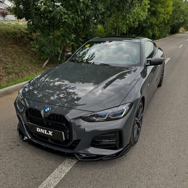 BMW 4 Series G22/G23 CSL Style Gloss Black Front Grille