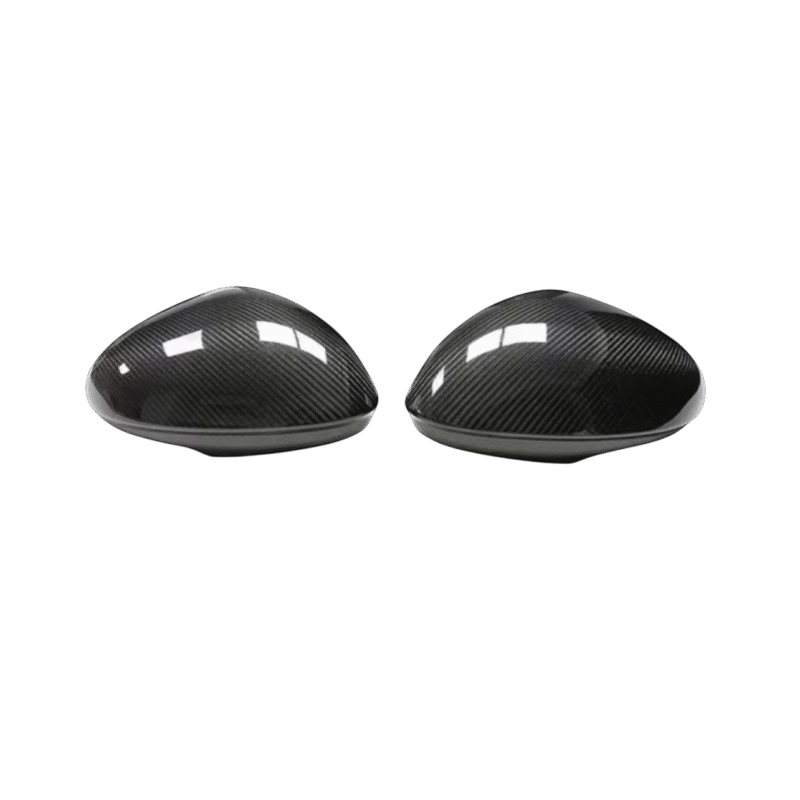 Dry carbon fibre mirror caps for Alfa Romeo Giulia – ASM Sports Tech lightweight gloss-finish replacement mirror covers
