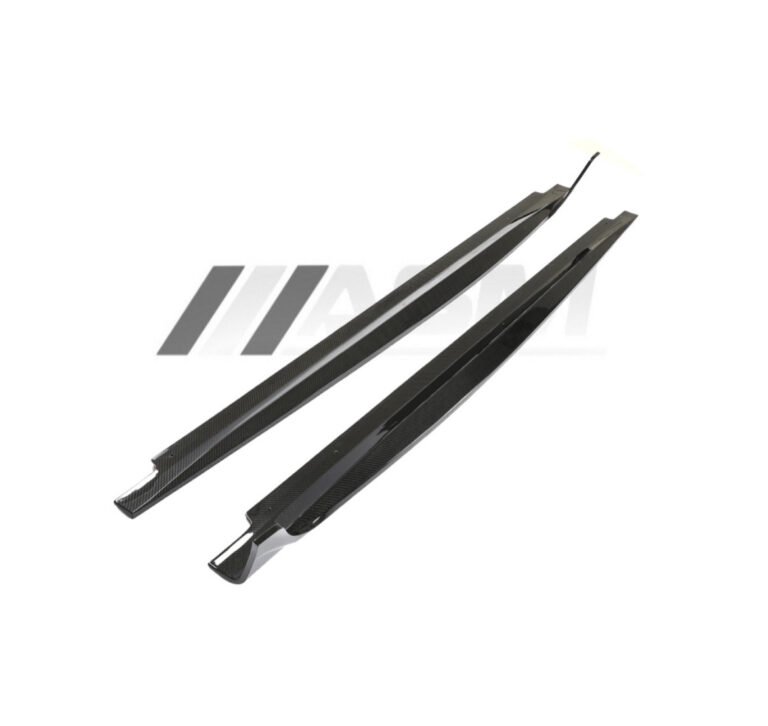Pre-preg carbon fibre side skirts for Audi A5 B9.5 and S5 gloss-finish rocker extensions with OEM fitment