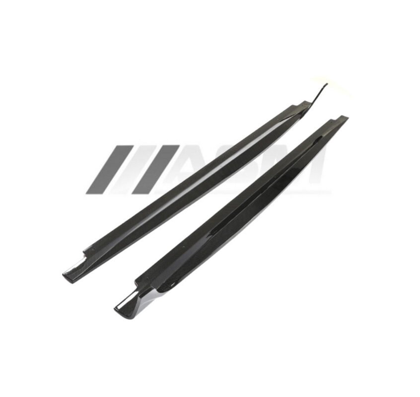 Pre-preg carbon fibre side skirts for Audi A5 B9.5 and S5 gloss-finish rocker extensions with OEM fitment