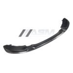 GTS style carbon fibre front splitter for BMW 1 Series F20/F21 LCI – gloss-finish bumper lip upgrade