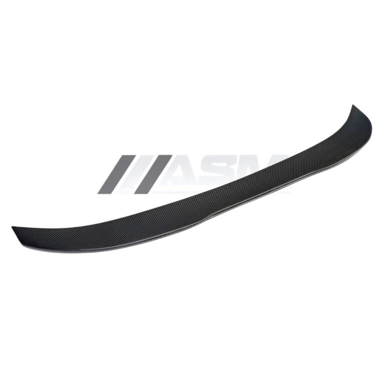 PSM Style carbon fibre rear spoiler for BMW 2 Series F22 and F87 gloss-finish trunk lip upgrade