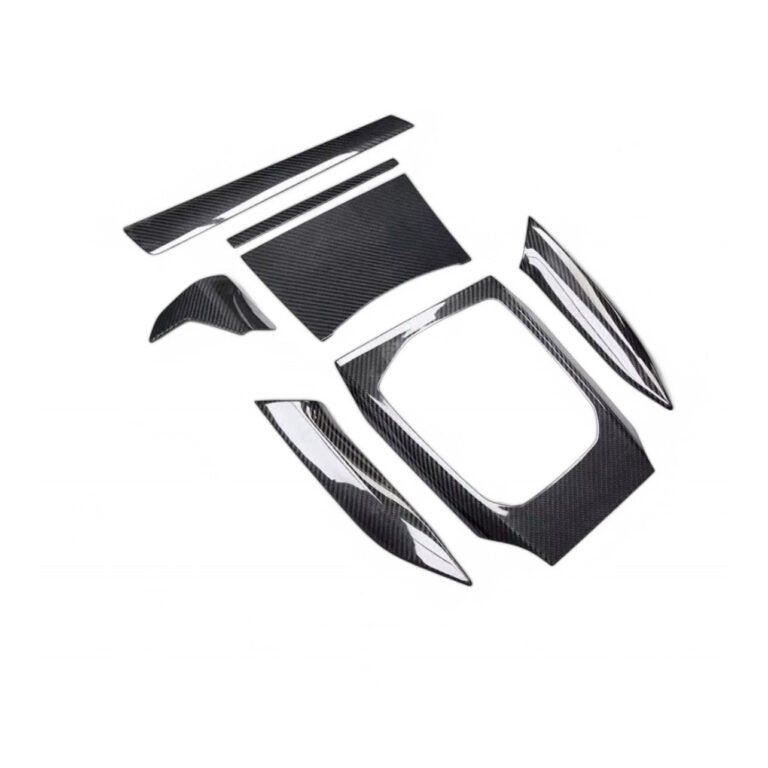 Pre-preg carbon fibre full interior trim set for BMW 3 Series G20 premium gloss-finish cabin upgrade