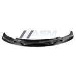 Carbon fibre front splitter for BMW 3 Series F30 and F31 gloss-finish lightweight bumper lip