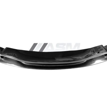 Close-up view of BMW 3 Series F31 with carbon fibre front splitter