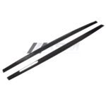 V Style carbon fibre side skirts for BMW 3 Series F30 and F31 gloss-finish rocker extensions