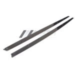 Close-up of BMW 3 Series F30/F31 V Style carbon fibre side skirts