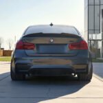 Installed PS Style carbon fibre rear spoiler on BMW M3 F80