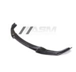 M2C / CS Style carbon fibre front splitter for BMW M2 F87 gloss-finish aerodynamic front lip