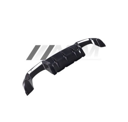 Carbon fibre rear diffuser for BMW M2 and M2 Competition F87 gloss-finish aero upgrade