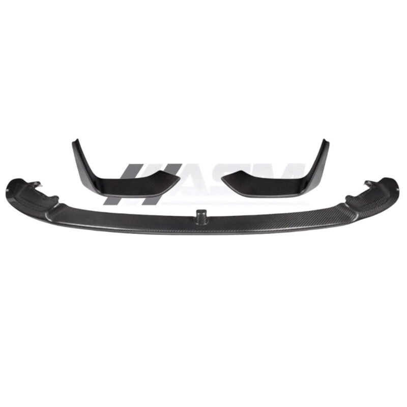 MP Style carbon fibre front lip splitter for BMW M4 F82/F83 gloss-finish aerodynamic upgrade