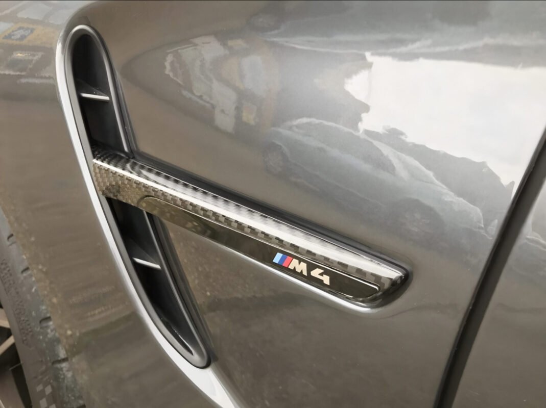 BMW M4 F82/F83 Carbon Fibre Side Vents – M Performance Style Air Duct Covers
