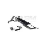Carbon fibre rear diffuser for Mercedes A-Class W176 gloss-finish OEM fitment upgrade