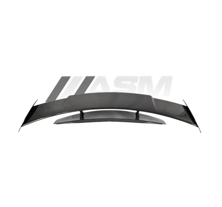 Carbon fibre rear spoiler wing for Mercedes AMG GT/GTS C190/R190 gloss-finish lightweight aero upgrade