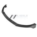 Close-up of Mercedes C63 W205 carbon fibre front splitter