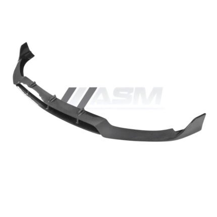 Carbon fibre front splitter for Mercedes C63 W205 Saloon and Estate – ASM Sports Tech lightweight gloss-finish bumper lip