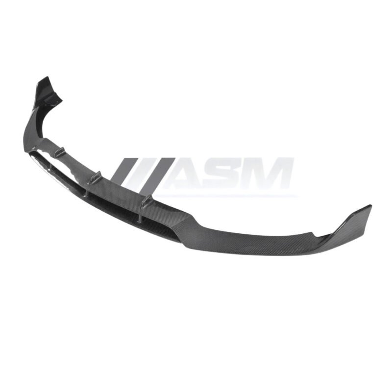 Carbon fibre front splitter for Mercedes C63 W205 Saloon and Estate – ASM Tuning lightweight gloss-finish bumper lip