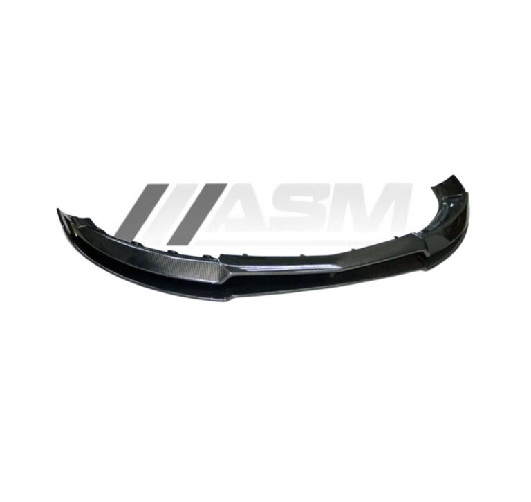 VRS Style carbon fibre front splitter for Mercedes A-Class W176 / A45 AMG gloss-finish OEM fitment aero lip