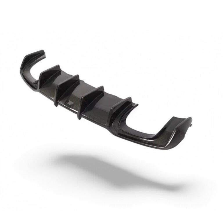 Carbon fibre rear diffuser for Audi A3/S3 8V Saloon Facelift gloss-finish OEM fitment upgrade