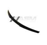 V Style carbon fibre rear spoiler for Audi A5/S5 B9 gloss-finish trunk lip with OEM fitment
