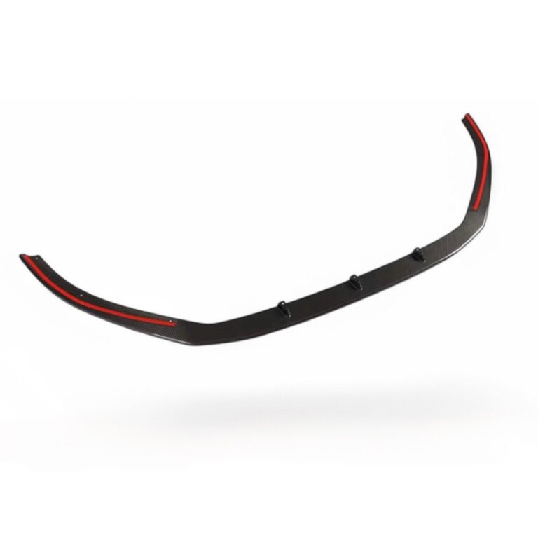 Carbon fibre front splitter lip for Audi RS3 8V Saloon gloss-finish OEM fitment aero upgrade