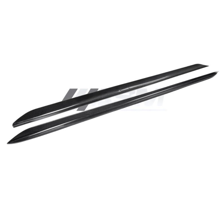 Carbon fibre side skirts for BMW 3 Series G20/G21 gloss-finish rocker extensions with OEM fitment