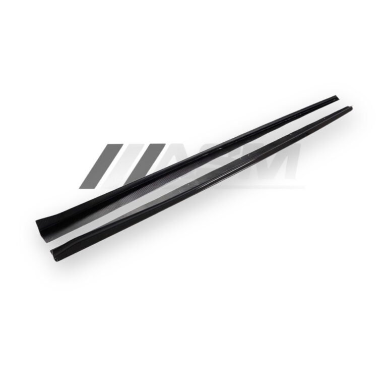 Pre-preg carbon fibre side skirts for BMW 8 Series G16 gloss-finish rocker extensions with OEM fitment