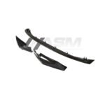 MP Style pre-preg carbon fibre front splitter for BMW M3 G80/G81 gloss-finish OEM fitment aero lip upgrade