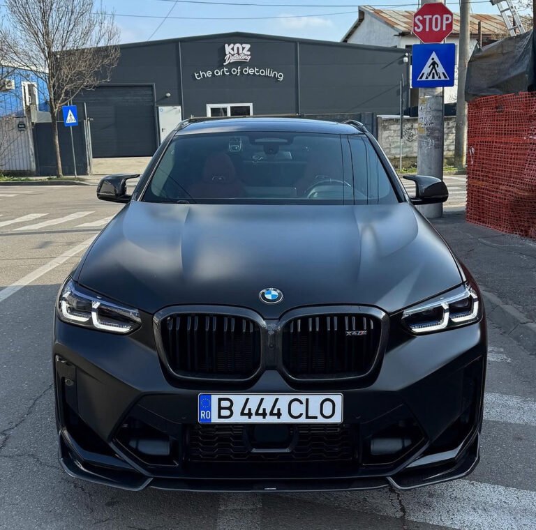 Full carbon fibre aero body kit for BMW X3M and X4M LCI OEM-fit lightweight gloss-finish aerodynamic exterior upgrade package