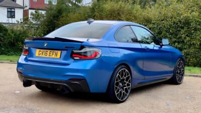 Bmw 2 Series F22 / F23 2015+ Carbon Fibre Rear Diffuser