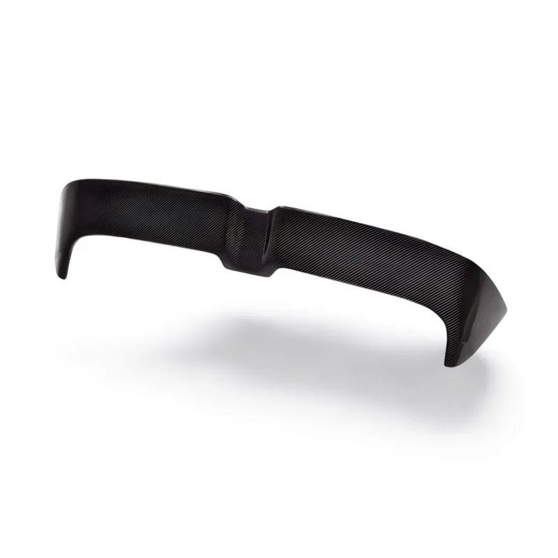 Carbon fibre rear spoiler for VW Golf R, GTD, and GTI MK7/MK7.5 gloss-finish OEM fitment trunk lip upgrade