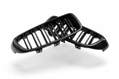 Bmw M3 F80/F81 Carbon Fibre Double Slat Front Grilles