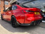 BMW M3 G80/G81 DRY CARBON FIBRE REAR BUMPER CORNERS