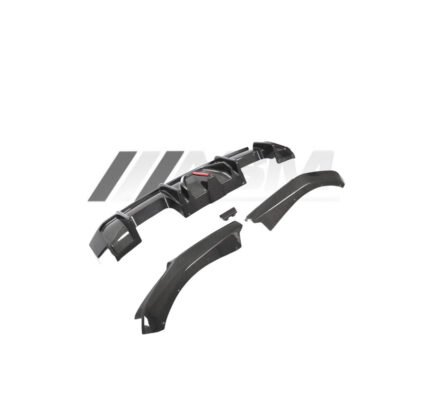BMW M3 G80/G81 PRE-PREG CARBON FIBRE DIFFUSER V STYLE WITH LED