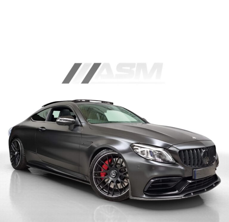 MERCEDES C63 W205 COUPE/CONVERTIBLE CARBON FIBRE FRONT SPLITTER LIP