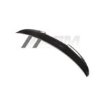PSM Style carbon fibre rear spoiler for Audi A3, S3 and RS3 8V Saloon lightweight gloss-finish OEM-fit trunk lip spoiler upgrade