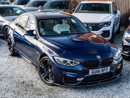 BMW M3 F80/F81 CARBON FIBRE FRONT LIP SPLITTER - MP STYLE
