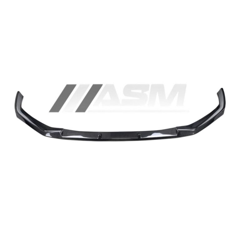 Carbon fibre front splitter for BMW 5 Series G30/G31 LCI OEM-fit gloss-finish aerodynamic front lip upgrade