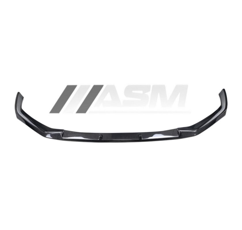 Carbon fibre front splitter for BMW 5 Series G30/G31 LCI OEM-fit gloss-finish aerodynamic front lip upgrade