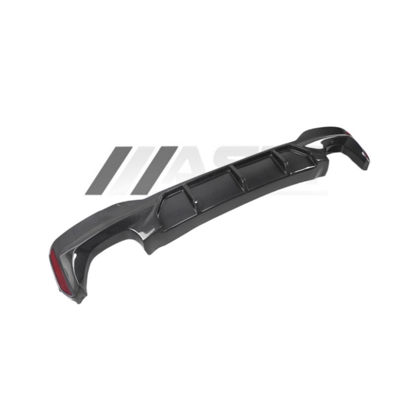 Carbon fibre M Sport rear diffuser for BMW 5 Series G30/G31 OEM-fit gloss-finish aerodynamic rear bumper upgrade