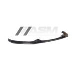 Carbon fibre front lip splitter for BMW F20/F21 LCI 1 Series gloss-finish OEM-fit upgrade for aggressive styling and aerodynamics